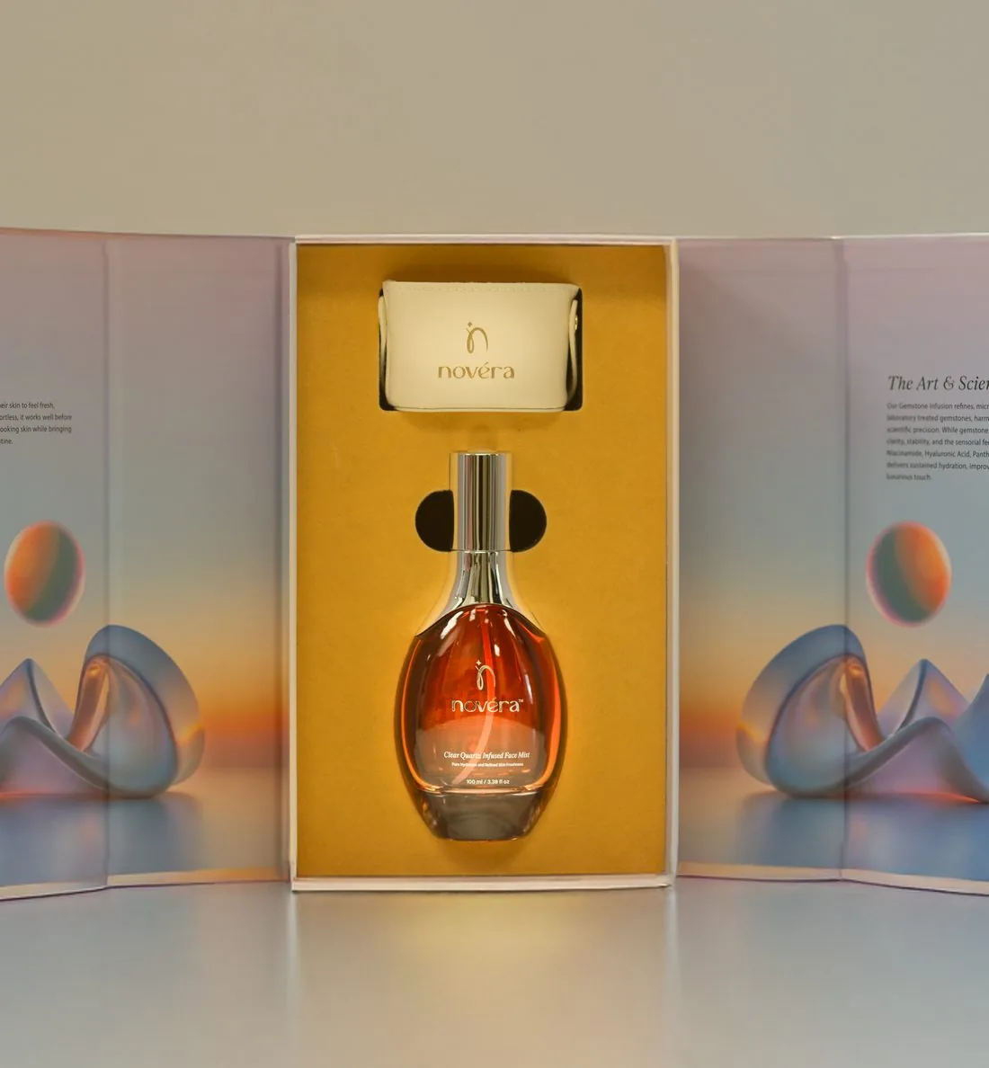 Clear Quartz Infused Face Mist — packaging